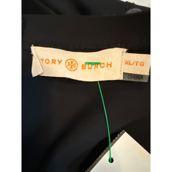 Tory Burch Waterbury Studded Dress Black Crew Neck Short Sleeve XL EUC - Picture 5 of 6